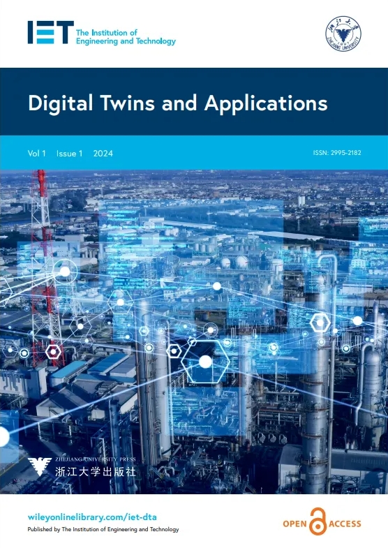 数字孪生及应用(英文)(Digital Twins and Applications)(国际刊号)(OA期刊)(目前不收版面费审稿费)