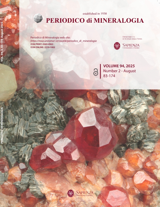 Periodico di Mineralogia《矿物学期刊》