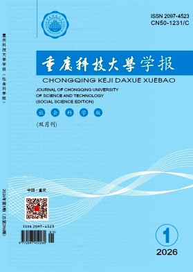 重庆科技大学学报（社会科学版）（原：重庆科技学院学报（社会科学版））（不收版面费审稿费）