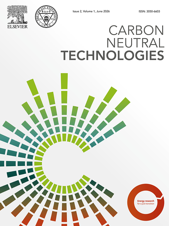 碳中和技术（英文）（Carbon Neutral Technologies）（国际刊号）（OA期刊）
